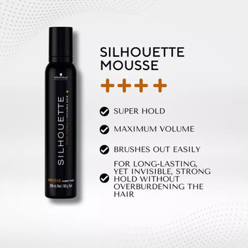 Silhouette Super Hold Mousse - Tužidlo na vlasy
